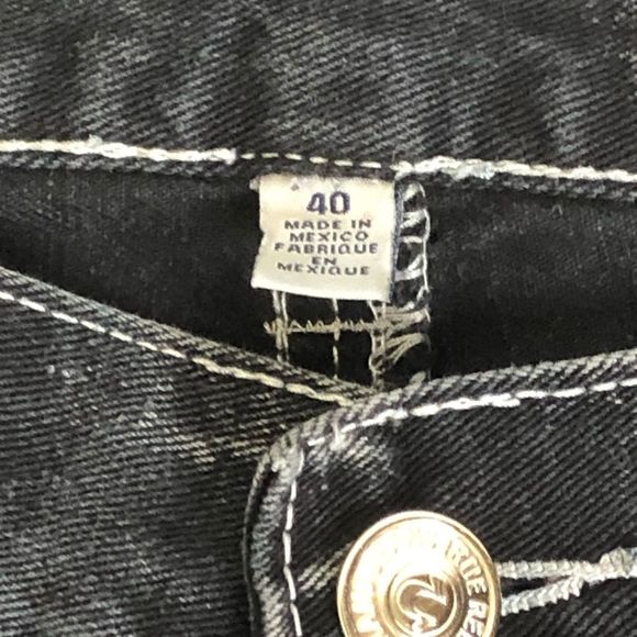 True Religion Straight Jeans Sz 40 - Picture 8 of 10
